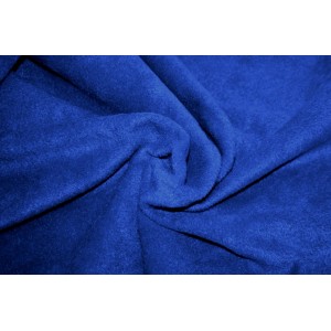 10cm Polarfleece antipilling kobaldblau  (Grundpreis € 10,00/m)